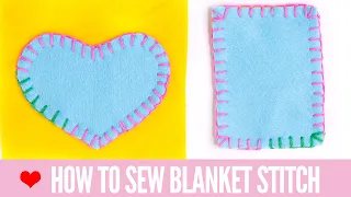 Blanket Stitch Tutorial: Easy for Beginners