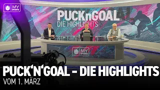 Puck'n'Goal – die Highlights | 1. März 2022