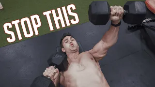 How to PROPERLY Single Arm Dumbbell Chest Press (Fix Your Form Now)