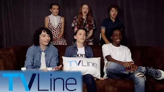 Strangers Things Cast Interview | Comic-Con 2017 | TVLine