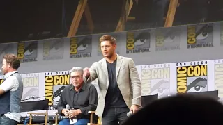 Introductions at San Diego Comic Con Supernatural panel 2017