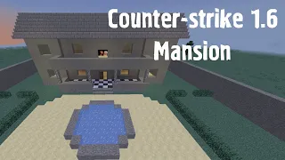 Mansion из CS 1.6 II Смотр карты II Майнкрафт