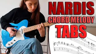 NARDIS | Jazz Guitar Chord Melody | with TABS!