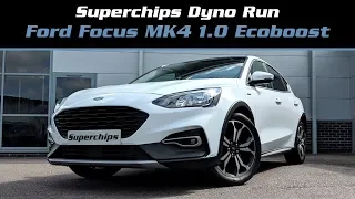 Superchips Dyno Run - Ford Focus MK4 1.0 EcoBoost MANUAL (125PS)