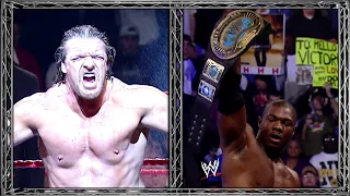 Triple H Vs Shelton Benjamin Raw 2004 but with 2020 Commentary! (Back to the Future!)