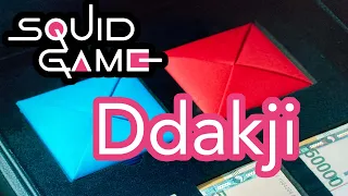 Make a Squid Game Ddakji in 60 Seconds