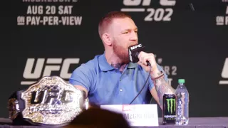 Conor McGregor loses his mind ahead of UFC 202