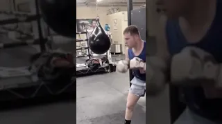 Canelo‘s Headmovement is different! #shorts