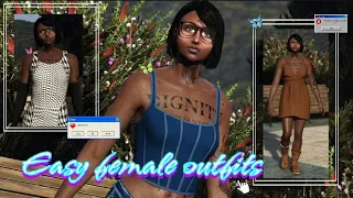 GTA 5 Online | 10 Non-Glitched Female Outfits (No Transfer)