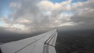 Lufthansa A321 windy landing in Hamburg I 4K