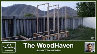 Best DIY Tomato Trellis + Bonus Tomato Pruning - DIY Gardening Episode 06