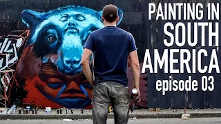 HUGE Surreal Bear - STREET ART SOUTH AMERICA 03