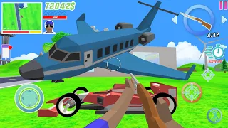 Open World Formula Car Private Jet Dude Theft Wars Car and Bike Driver Simulator - Android Gameplay.