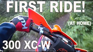 2024 KTM 300 XC W First Ride Footage