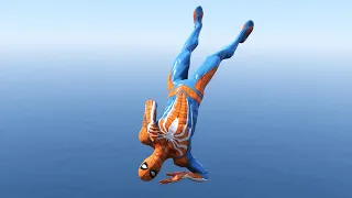 GTA 5 Epic Ragdolls | SpiderMan  Funny Moments ( Euphoria physics/Jumps/Fail )