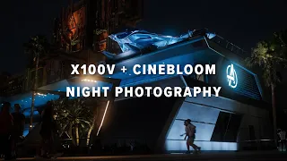 Fujifilm X100V + Cinebloom 20 | Night Photography POV