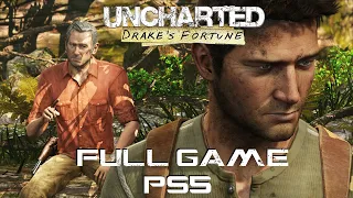 UNCHARTED DRAKE'S FORTUNE Gameplay Walkthrough FULL GAME [PS5 1080p] - No Commentary