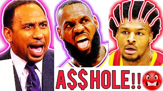 Stephen A. Smith F*CKING GOES OFF on LeBron James for DESTROYING Bronny's Career ‼️🤬😤