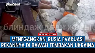 FULL Jatuh Bangun Pasukan Rusia Selamatkan Rekannya yang Terluka