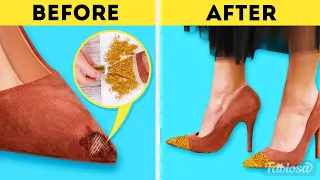 8 shoe hacks that will literally change your life | Shoe decoration ideas | Simple DIY