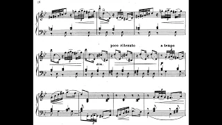 Tchaikovsky - The Seasons op.37a: III. March - "Song of the Lark" (with Score)