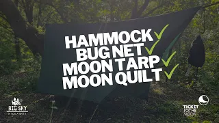 Testing out the Ticket To The Moon Original Pro Hammock