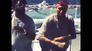 Chris Brown Does The “Shmoney Dance” On A Yacht