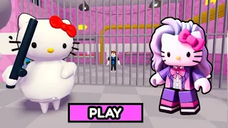 [🎀NEW] Hello Kitty Barry's Prison Run (Obby!) | Roblox