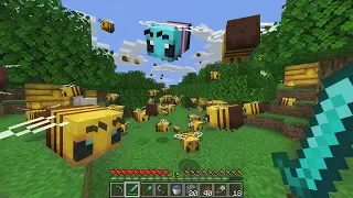 How to get bees in minecraft (fastest way)