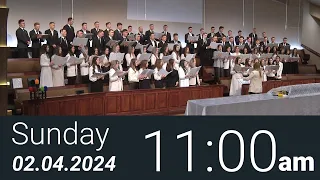 02/04/2024 Sunday 11am - Full Service