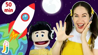 Zoom, Zoom, Zoom, We're Going to the Moon & Twinkle Twinkle Little Star + more nursery rhymes!