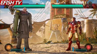 Nemesis & Ghost Rider vs Iron Man & Dante (Hardest AI) - Marvel vs Capcom: Infinite