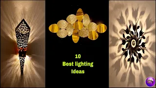 ❣️10  light decoration ideas for room ❣️| lighting decoration ideas | crafting | diy| Fashion Pixies