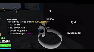 How To Get NEW MYTHICAL GUN Soul Guitar | Blox Fruits