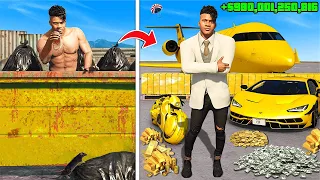 Từ NGHÈO Đến SIÊU TỶ PHÚ Trong GTA 5! (Mods)