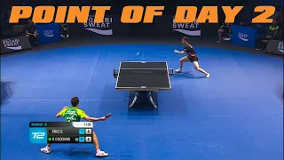 UNREAL Backhand Passing Shot | T2 Diamond 2019 Malaysia | Point of Day 2