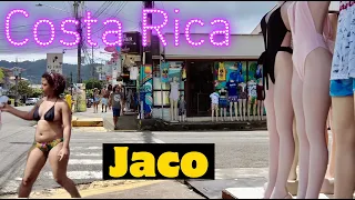 Downtown Jaco Costa Rica - 2021 Costa Rica Walk Tour (Ep# 8)