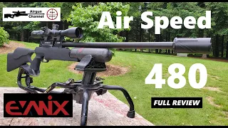 2022 Evanix Air Speed 480 (Semi-Auto) Full Review / PCP Air Rifle