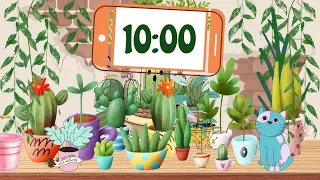 PLANTS 10 MINUTE TIMER