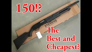 Best Home Defense Shotgun For The Money?? Savage Stevens 320 12 Gauge Pump Action Shotgun for $150!