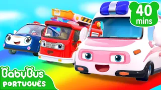 Super Ambulância ao Resgate 🚑 | Super Carro | Carro Desenho | Música Infantil | BabyBus Português