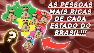 AS PESSOAS MAIS RICAS DE CADA ESTADO DO BRASIL !!! | QUAIS SÃO E COMO VIVEM? | FORBES | Fatos Ricos