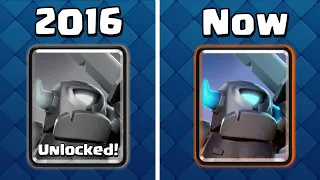 Mini Pekka in 2016 vs Now - Clash Royale