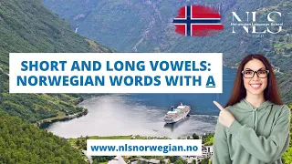 Learn Norwegian | Short and long vowels: Norwegian words with A | Episode 47