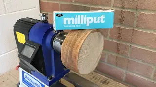 Wood turning - Milliput and Ash Bowl