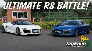 Audi R8 GT vs R8 LMX Review - Ultra Rare R8 Showdown!