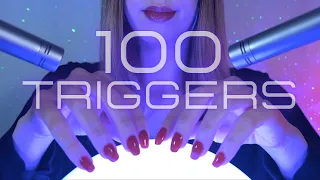 [ASMR] 100 Tapping Triggers in 100 Minutes ✨
