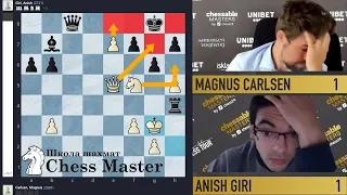 Трижды ВЫРВАЛ НИЧЬЮ ИЗ  ПАСТИ! ФИНАЛ Карлсен - Гири на Сhessable Masters