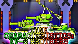 KV-6 brothers [Tank Characteristics #10] @HomeAnimations