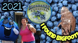 I Found bigfoot at the Blueberry Festival